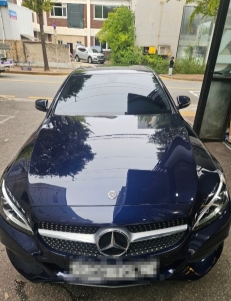 벤츠 C클래스 앞범퍼·본넷·휀다 완벽 복원 [부천판금도색 SA모터스]🚘 부천벤츠사고수리 1순위!