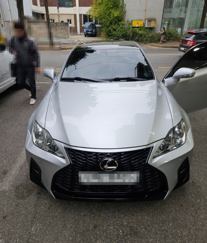 🚘 구형 렉서스 IS250  신형개조 프론트범퍼 사고수리